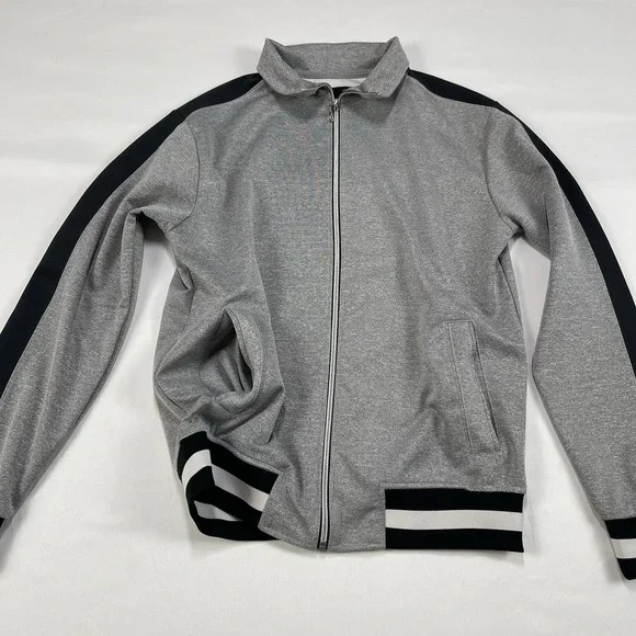 HUDSON OUTERWEAR ACTIVEWEAR ATHLETIC ZIP UP JACKET MEN'S SIZE: SMALL - Picture 4 of 12